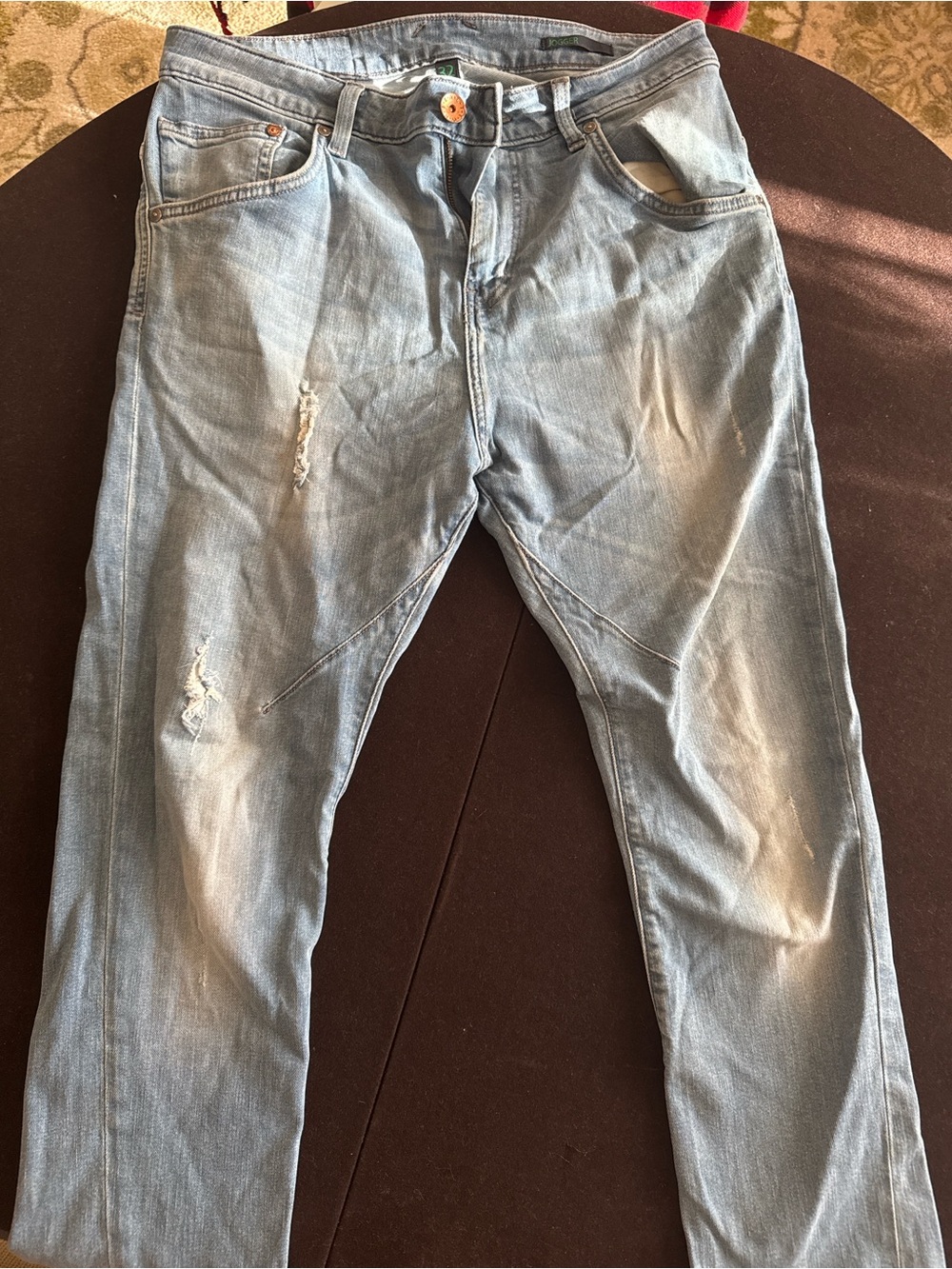 United Colors Of Benetton Light Blue Skinny Jeans